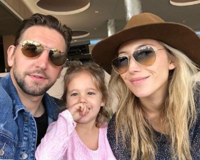 Dichen Lachman's both couple was wearing  glasses and she was also wearing a brown hat.